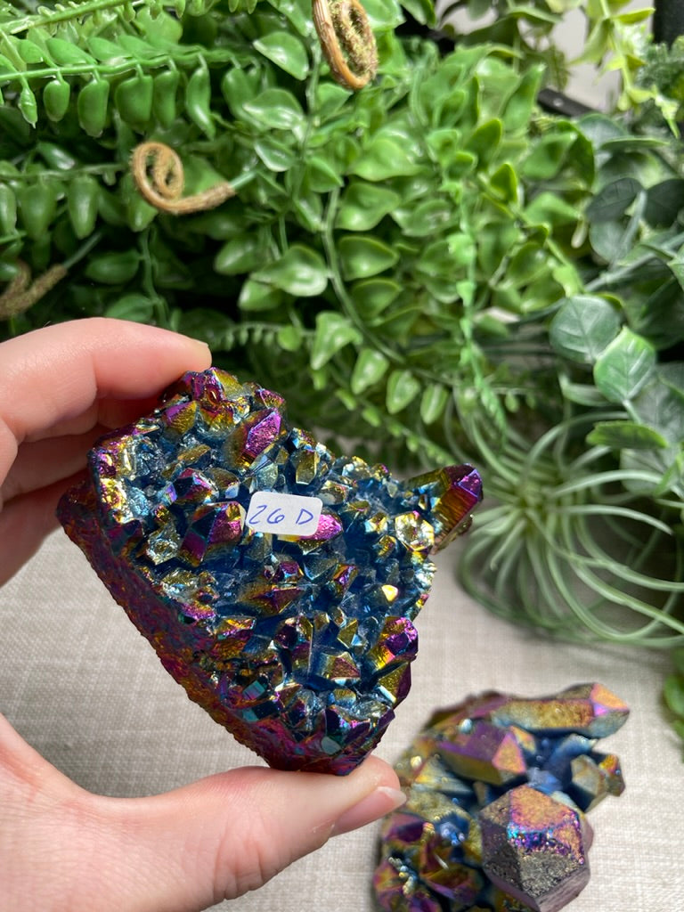 Titanium Plated Quartz Cluser