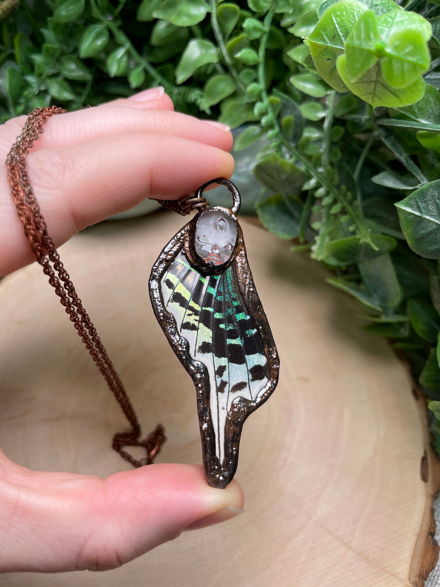 Goddess Butterfly Wing Necklace