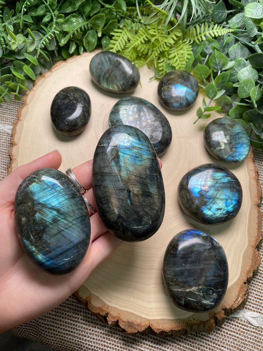 Labradorite Palm Stone