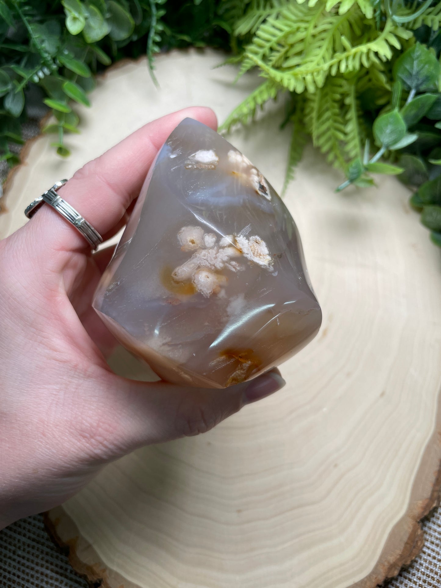 Flower Agate Flame