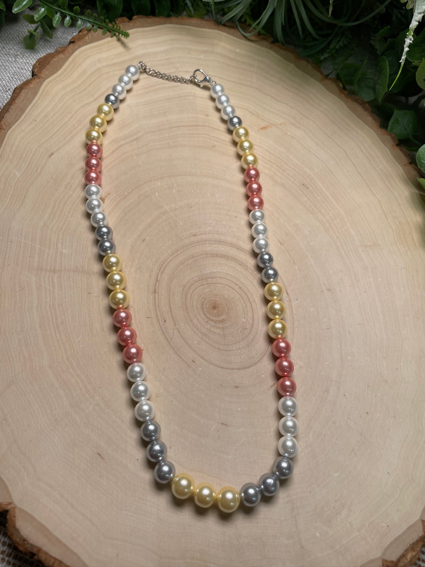 Faux Pearl Necklace