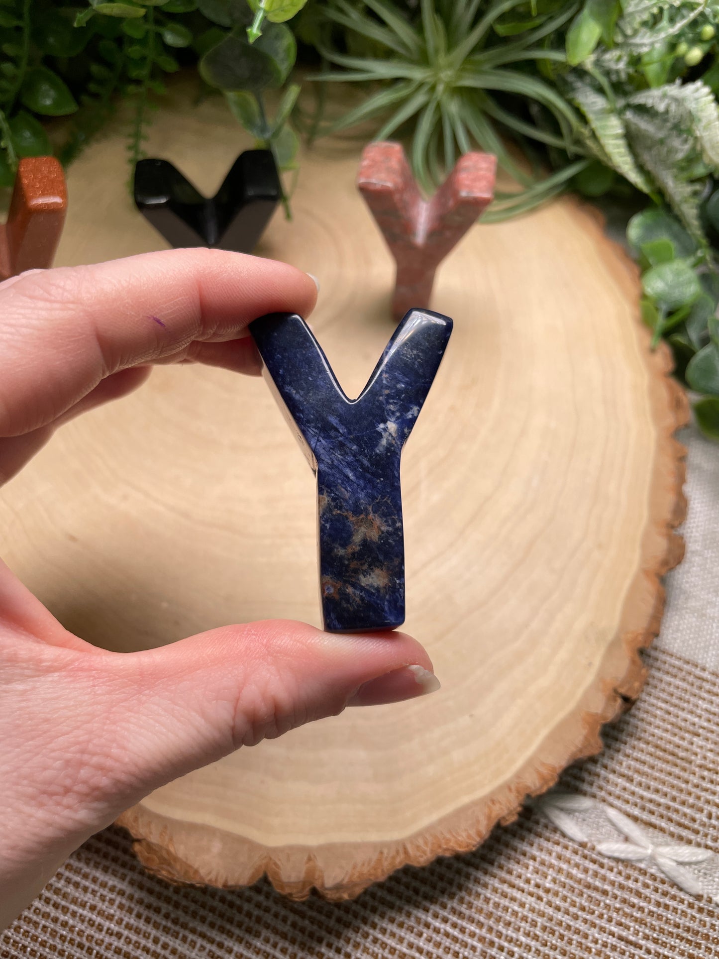 Crystal Letter "Y"