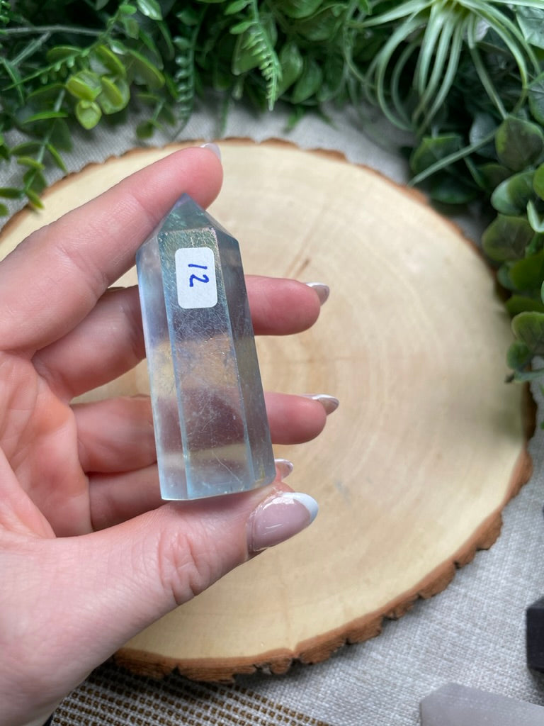 Aura Plated Clear Quartz