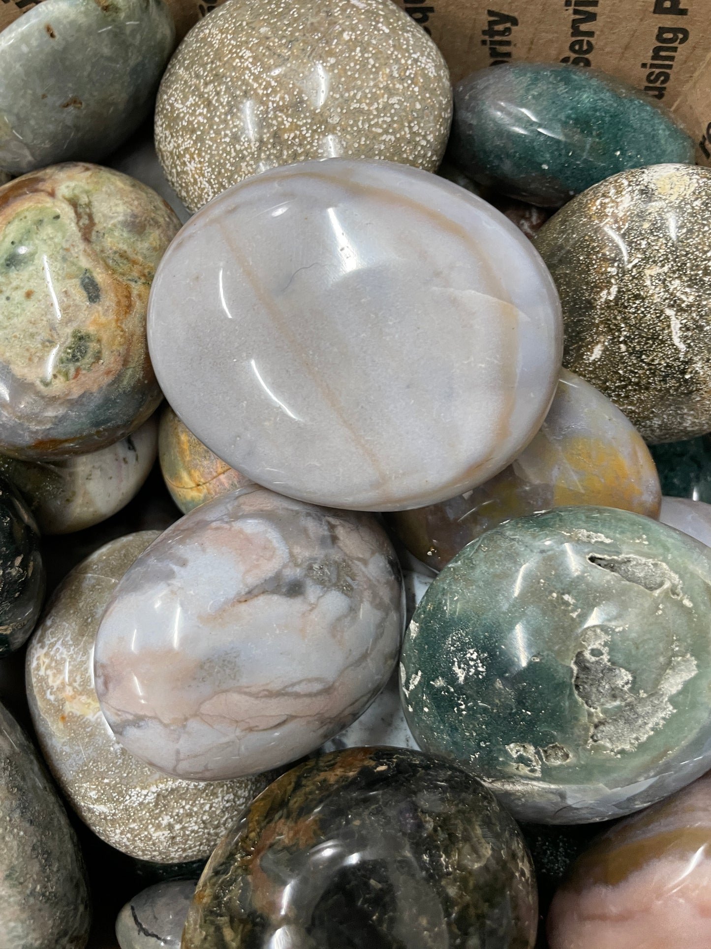 Ocean Jasper Palm Stone