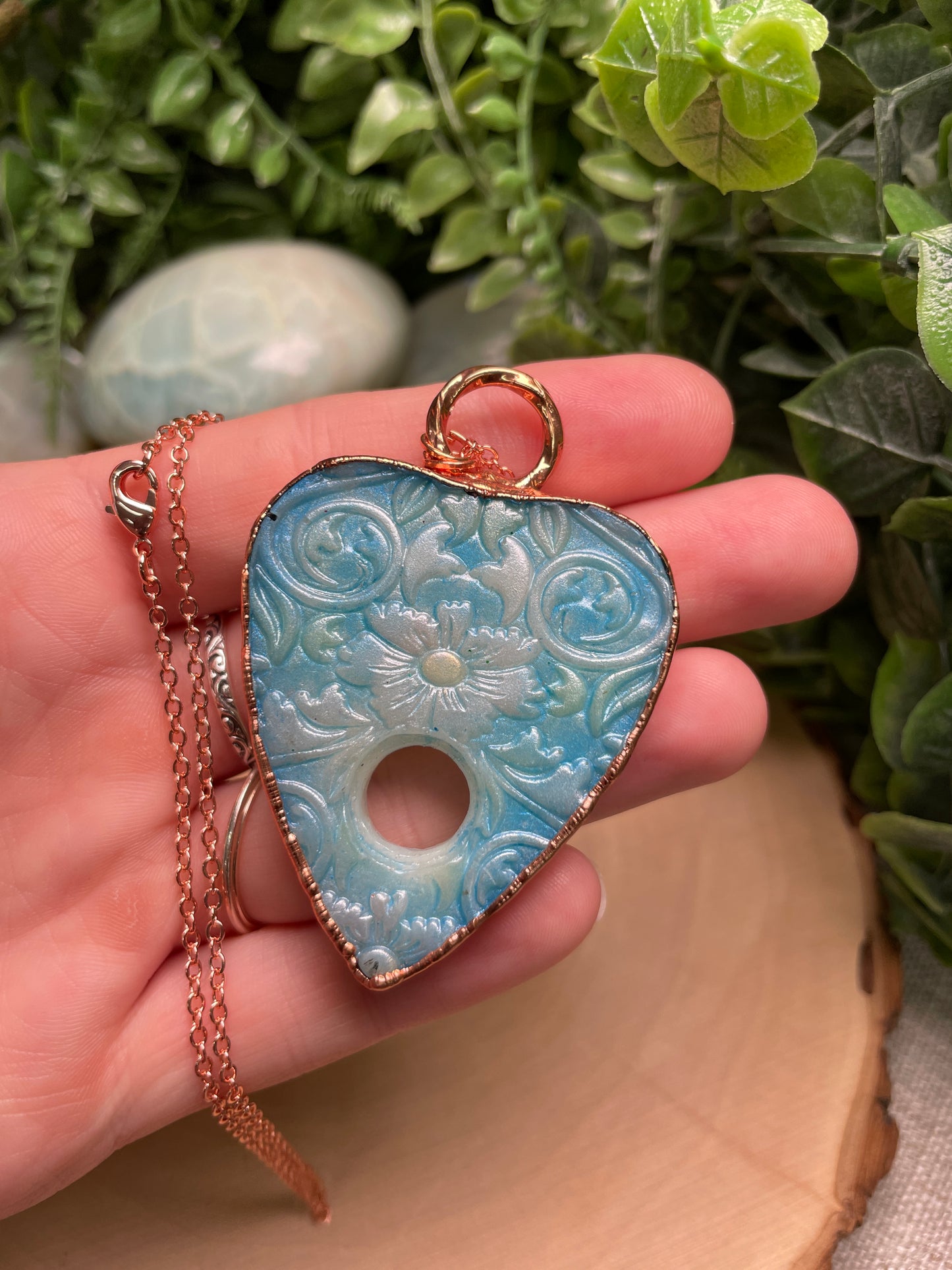 Resin Planchette Necklace