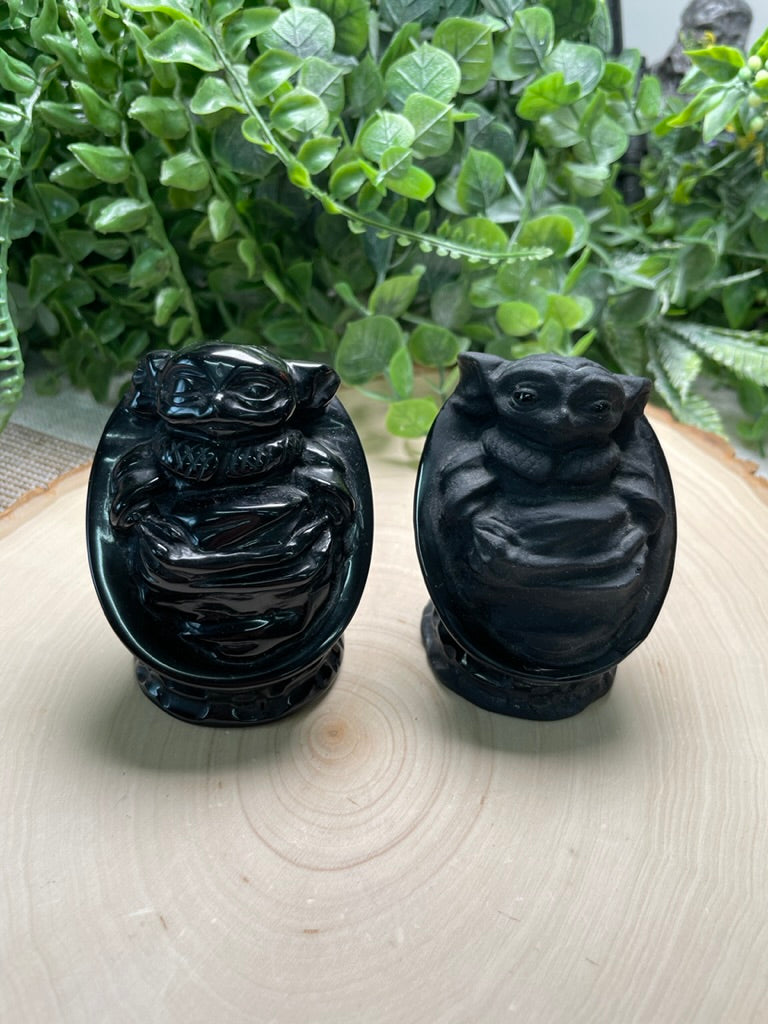 Obsidian Baby Yoda/ Grogu