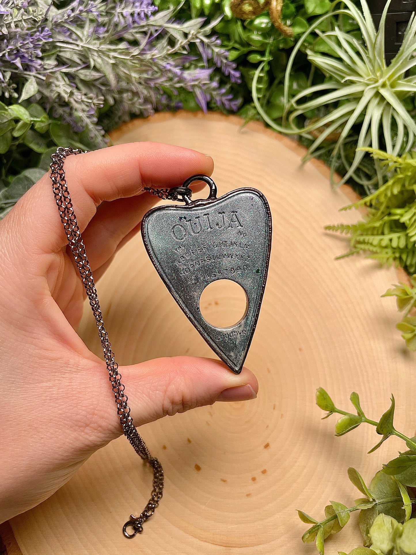 Silver Planchette Necklace