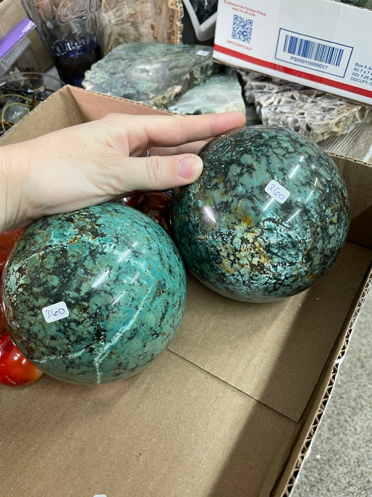 XL Chrysocolla Sphere