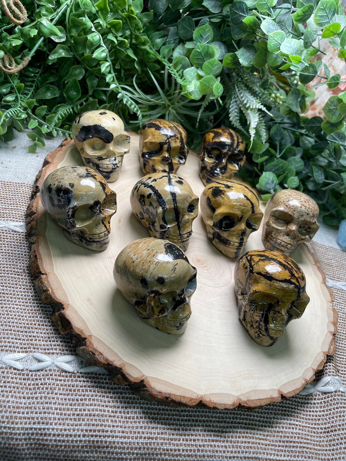 Landscape Jasper Skull