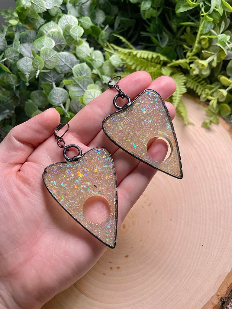 Resin Planchette Earrings