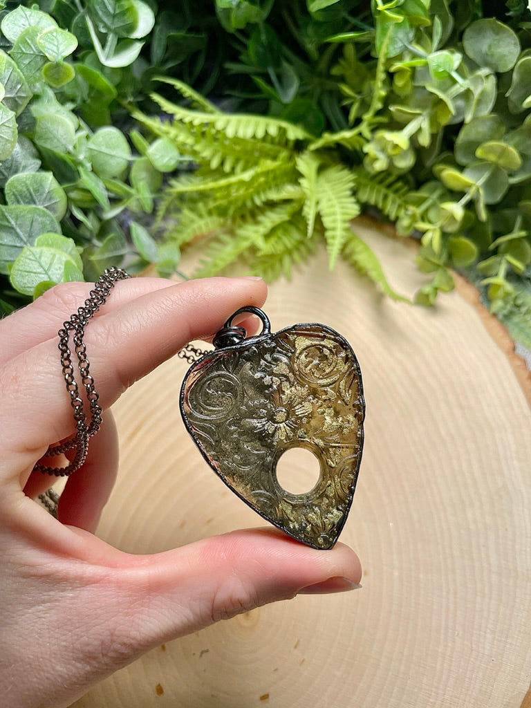 Resin Planchette Necklace