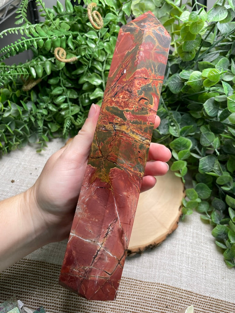 XL Mookaite Jasper Tower