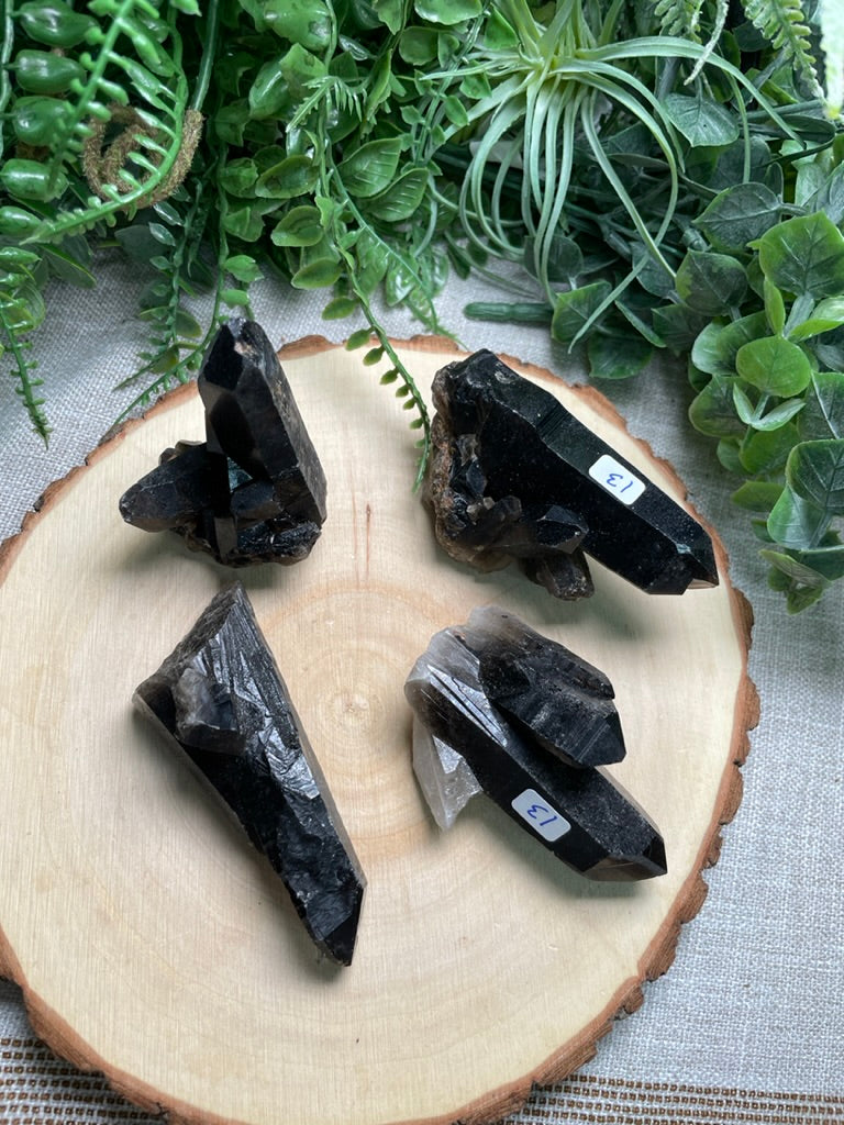 Smoky Quartz Cluster