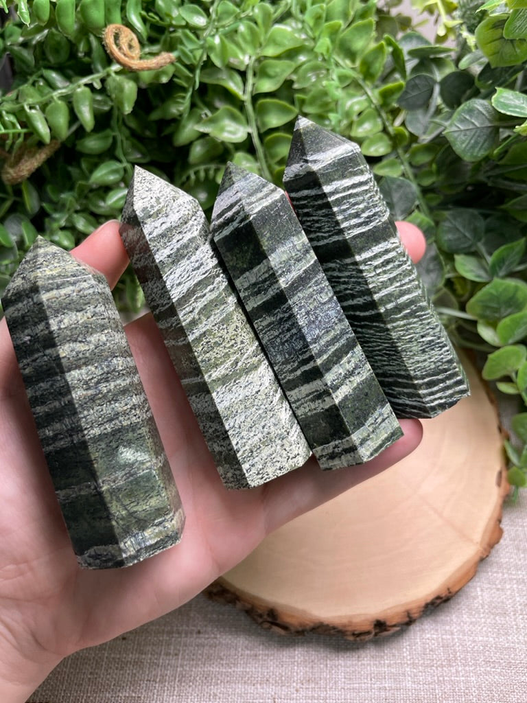 Green Zebra Jasper