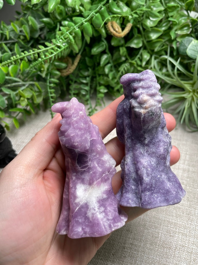 Lepidolite Santa