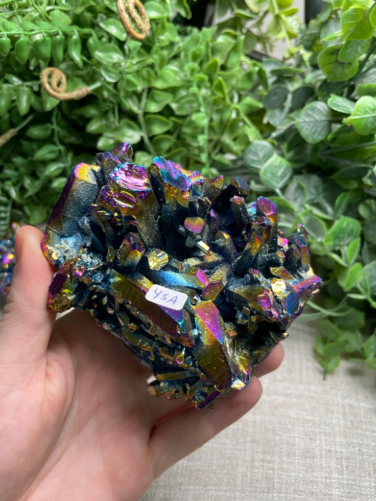 Titanium Plated Quartz Cluser