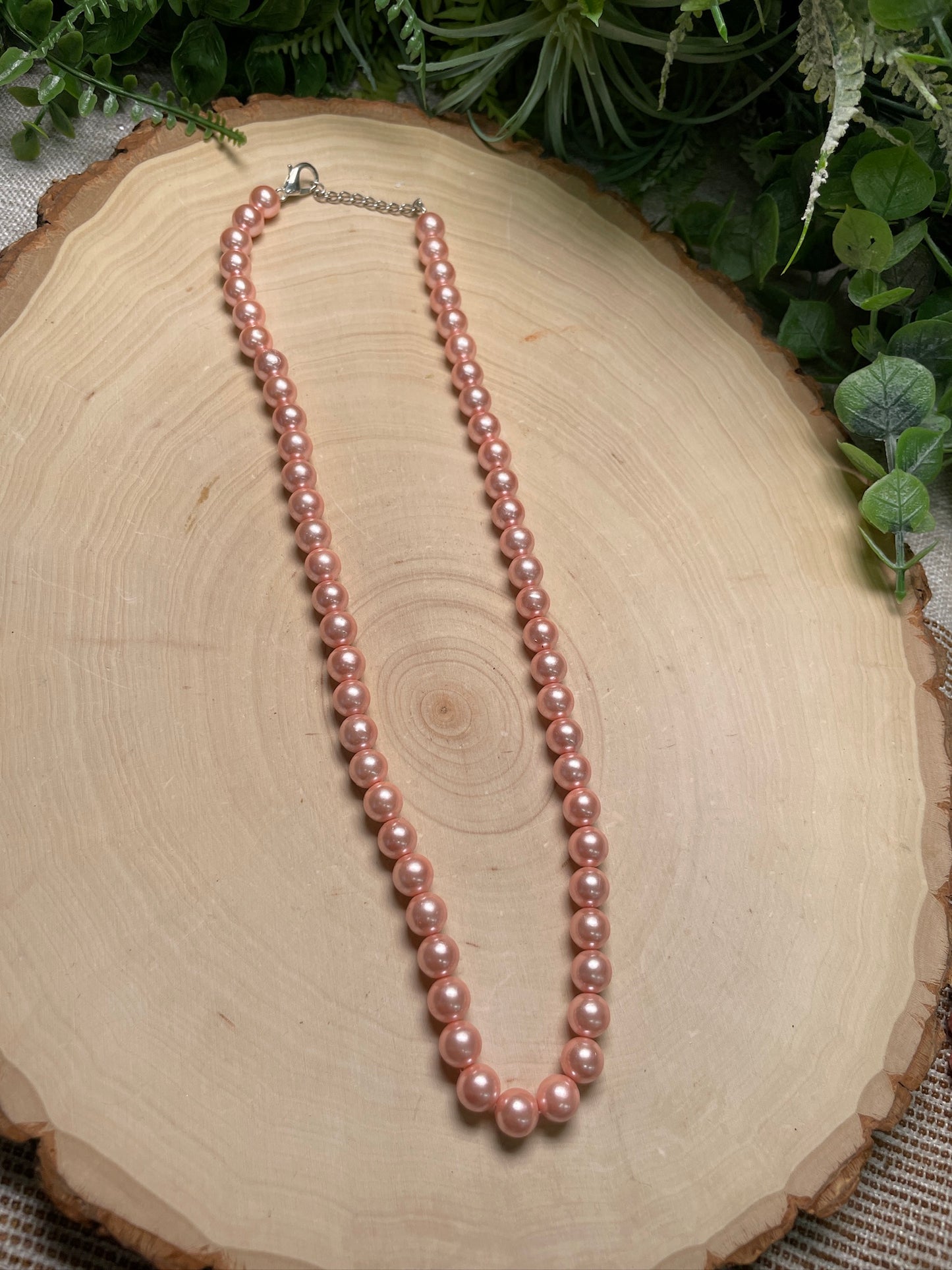 Faux Pearl Necklace