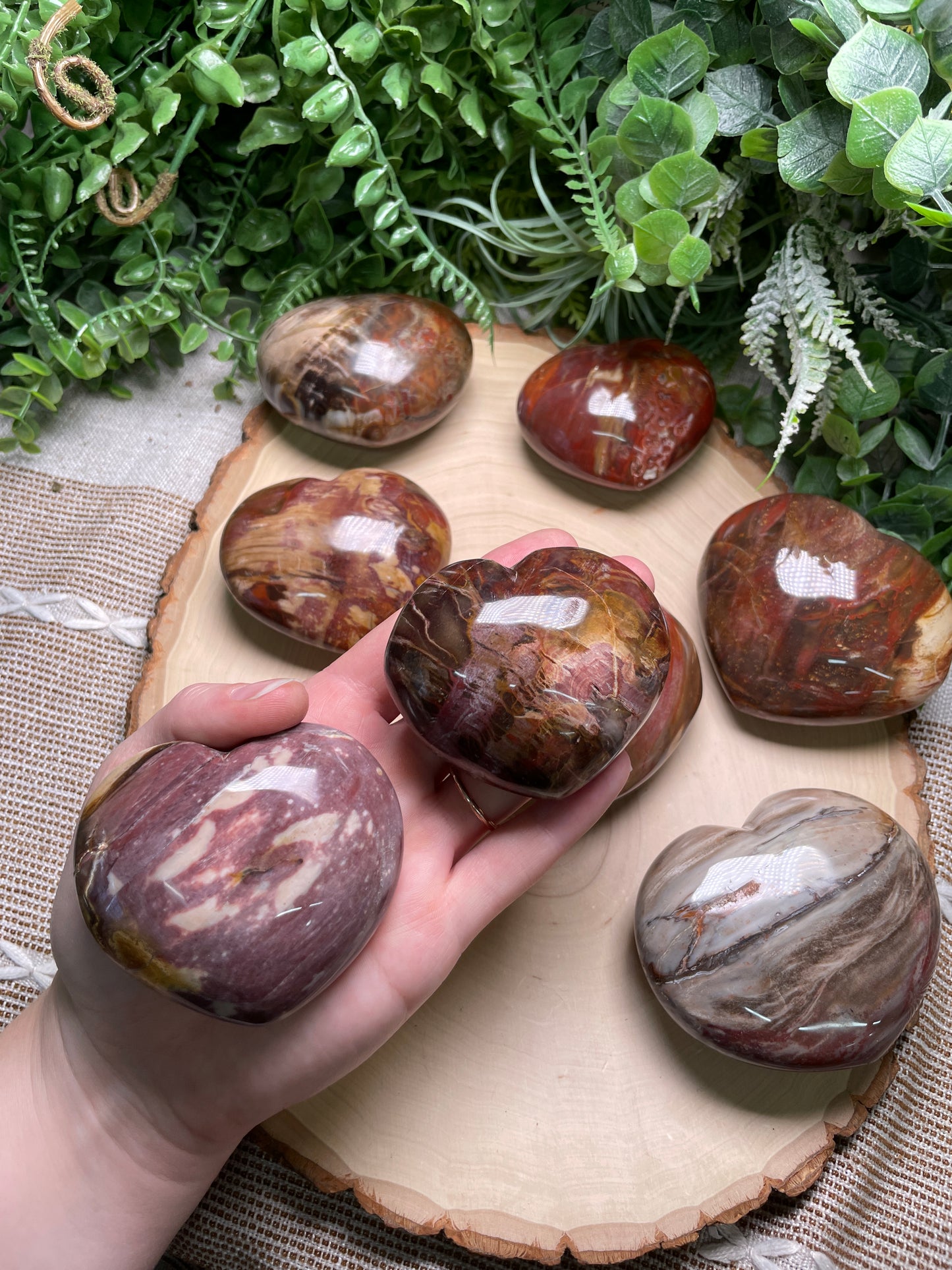 Petrified Wood Heart