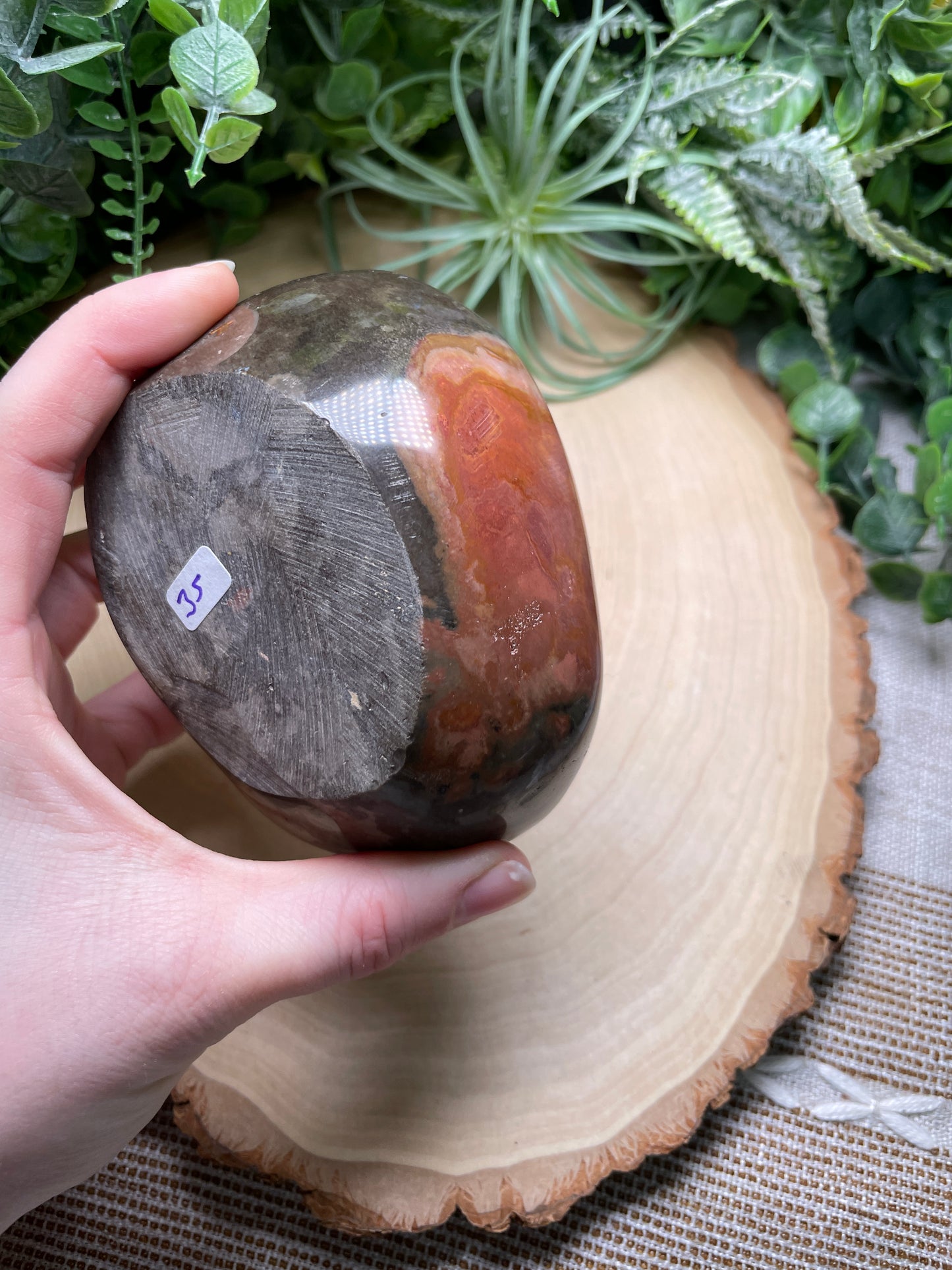 Polychrome Jasper Bowl