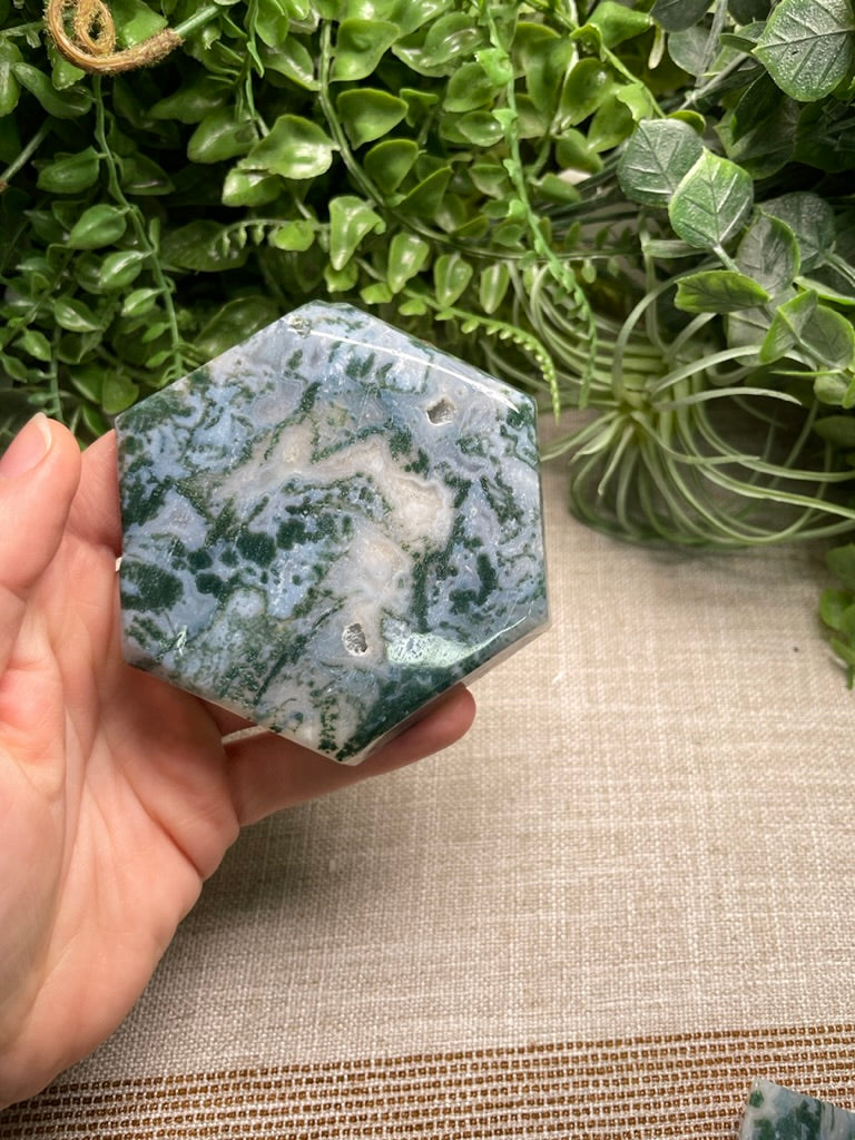 Moss Agate Bowl