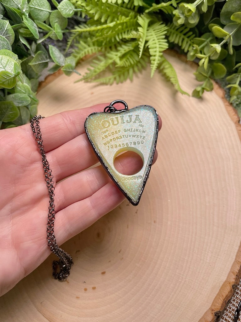 Resin Planchette Necklace