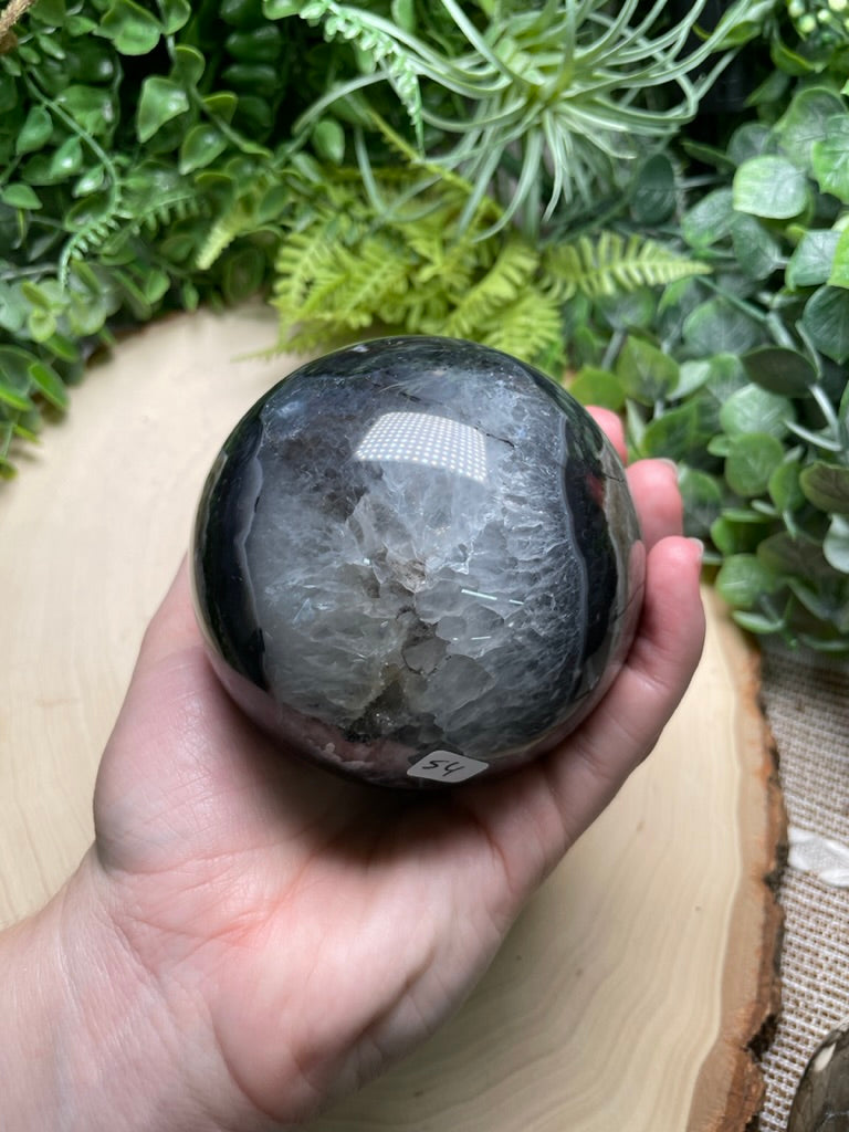 Volcano Agate Sphere