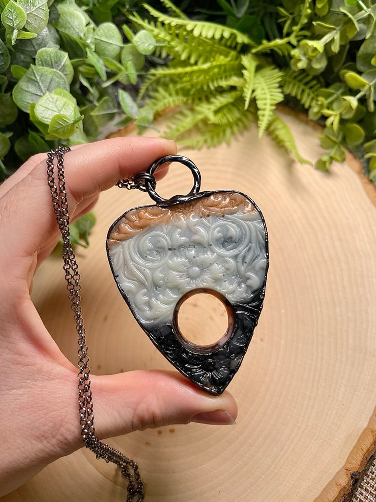 Resin Planchette Necklace