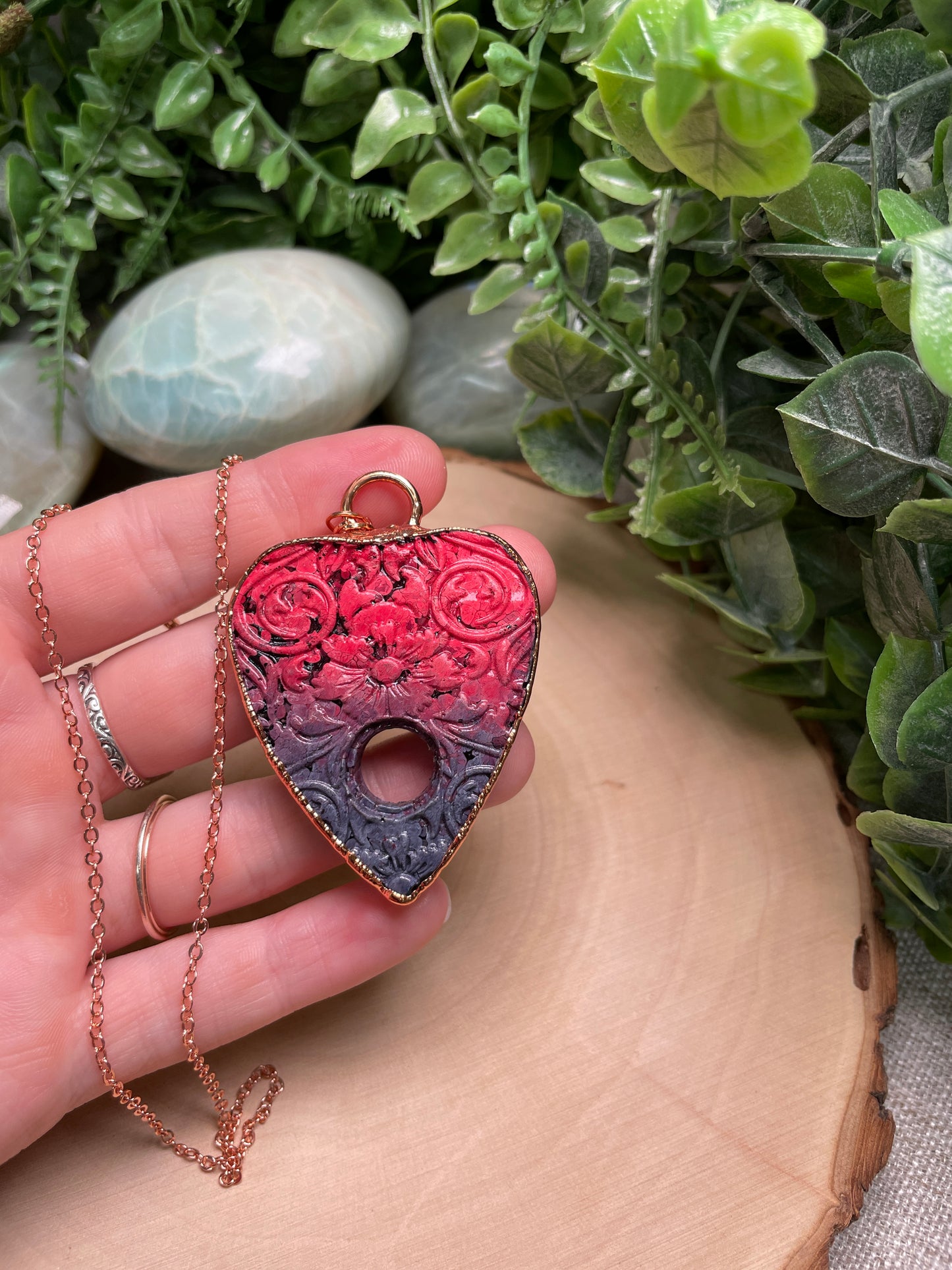 Resin Planchette Necklace