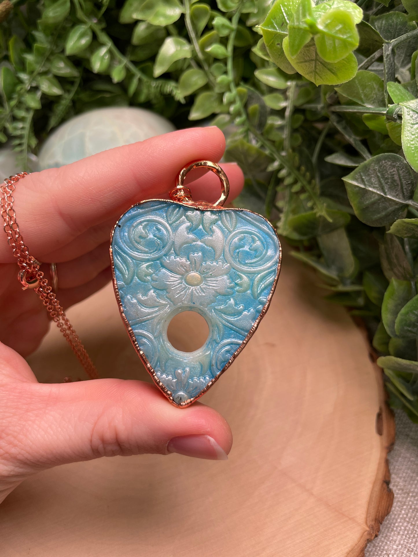 Resin Planchette Necklace