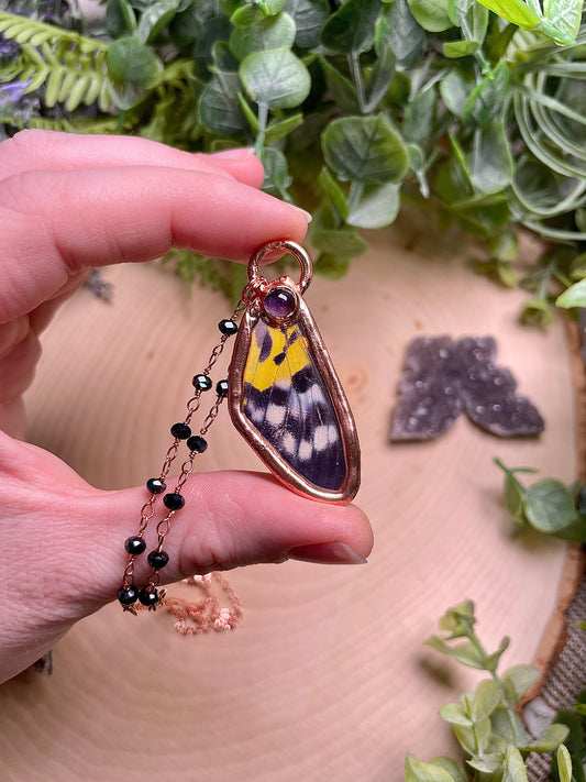 Talon- Butterfly Wing Necklace