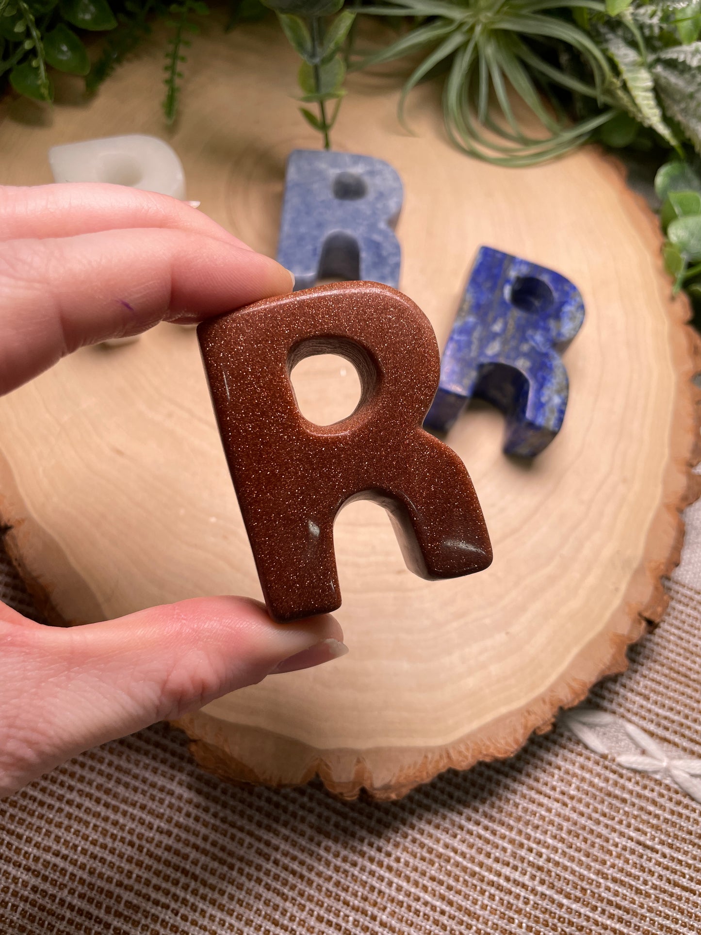 Crystal Letter "R"