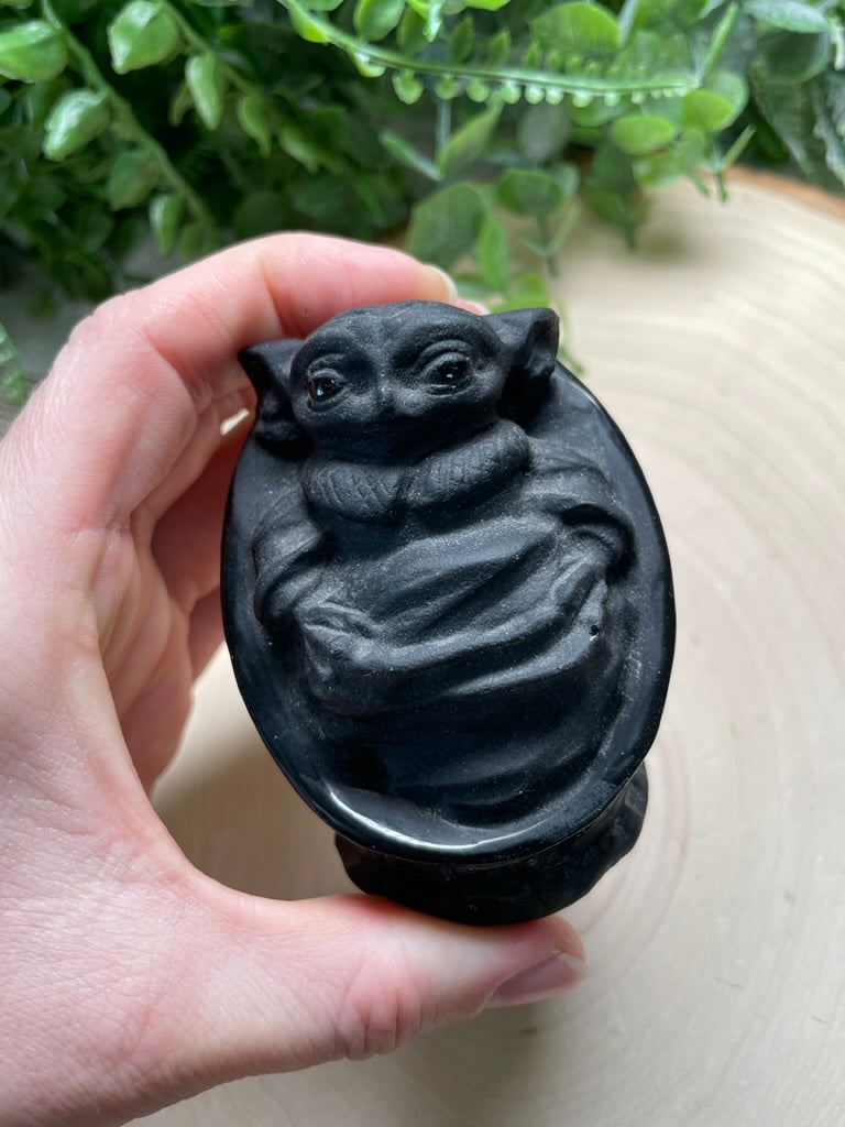 Obsidian Baby Yoda/ Grogu