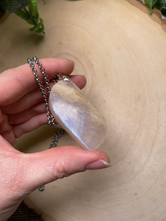 Moonstone Chunky Necklace