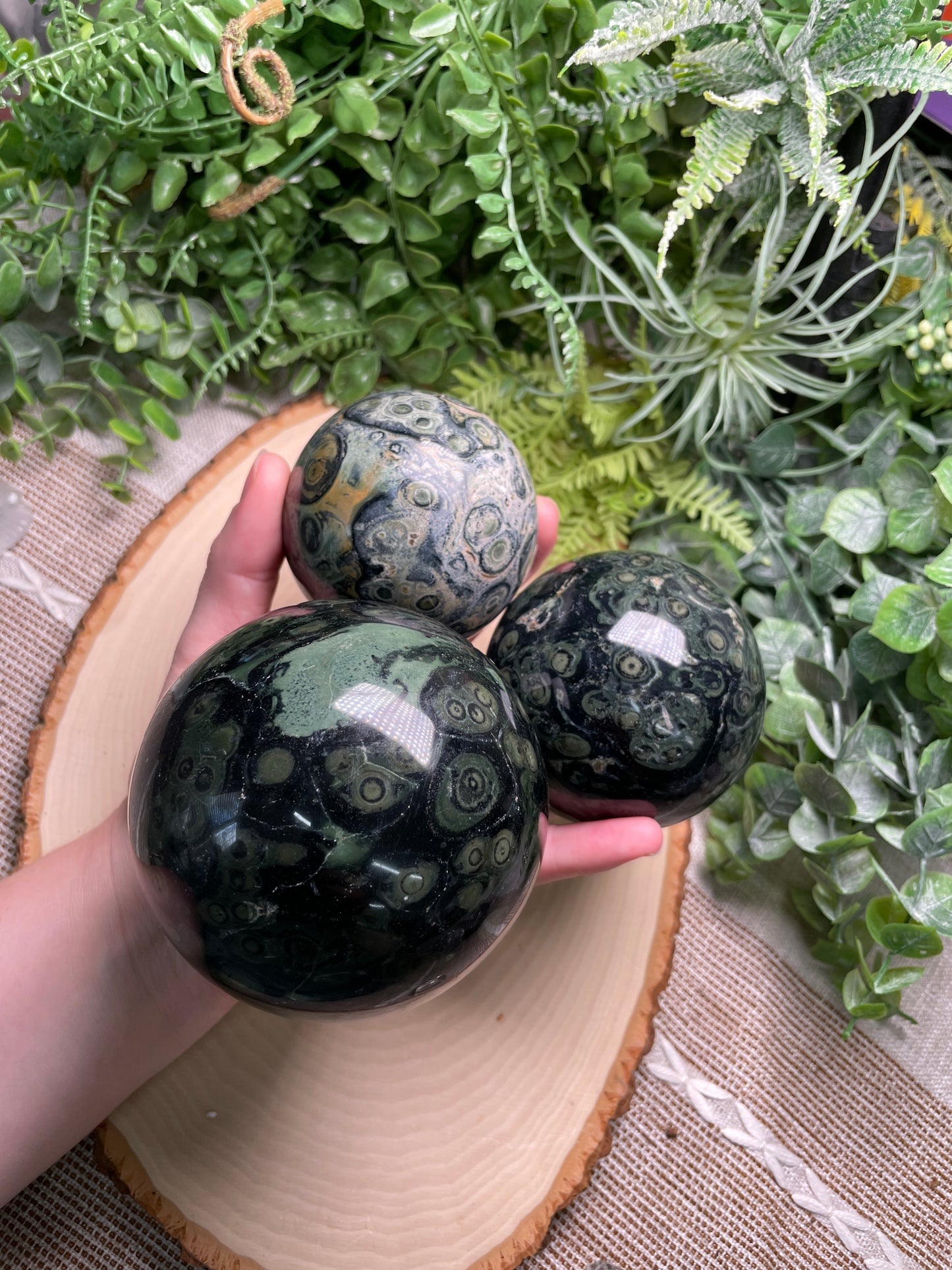 Kambaba Jasper Sphere