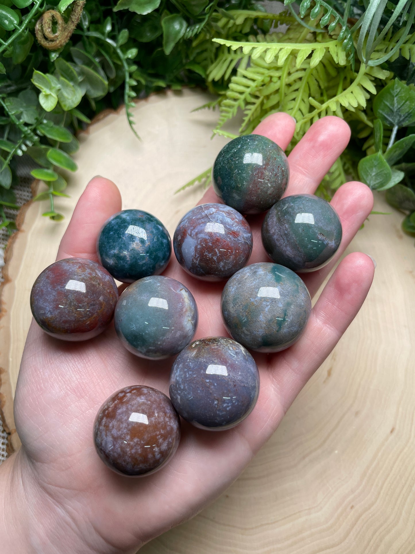 Ocean Jasper Sphere