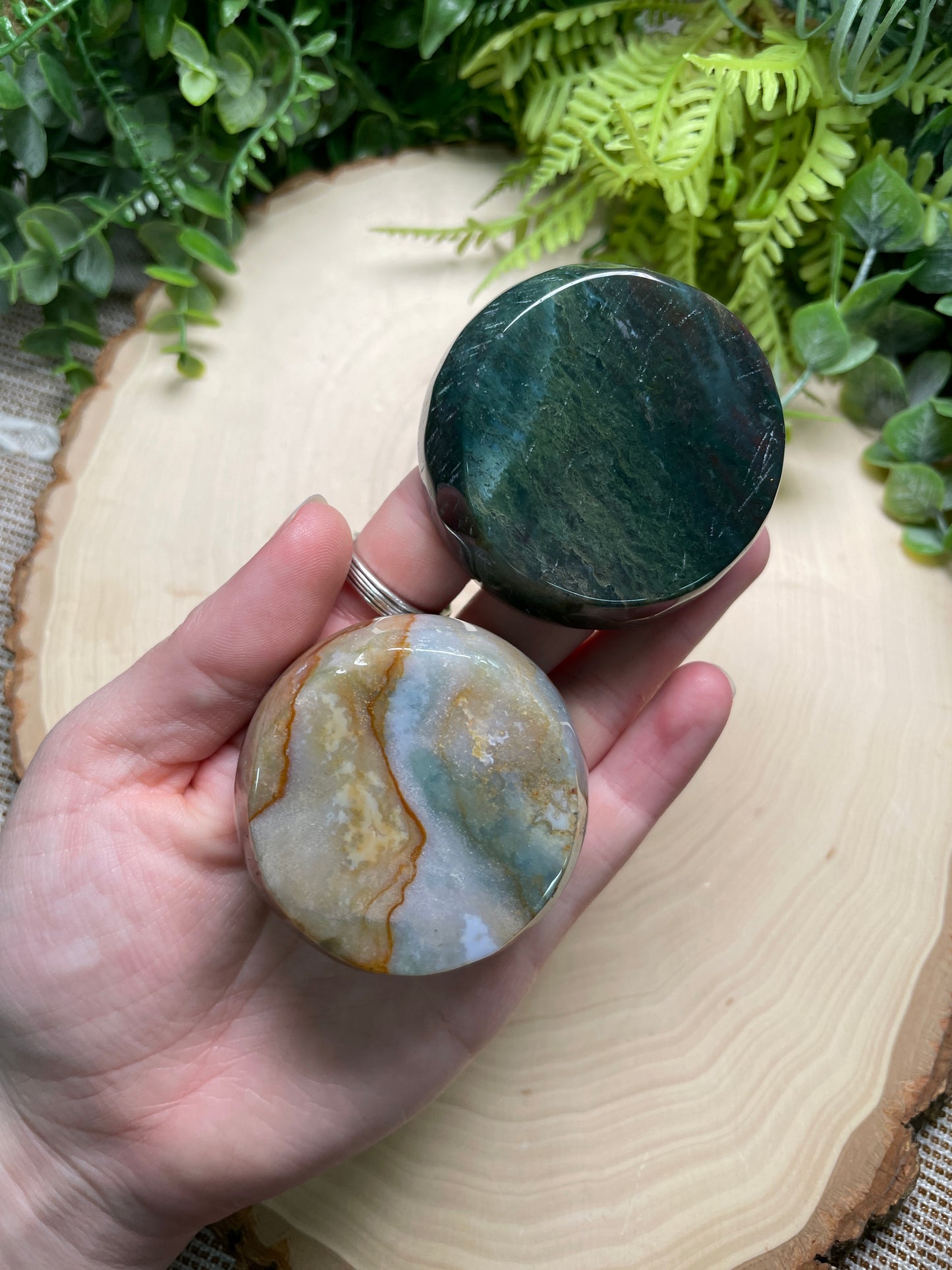 Moss Agate Mini Bowl