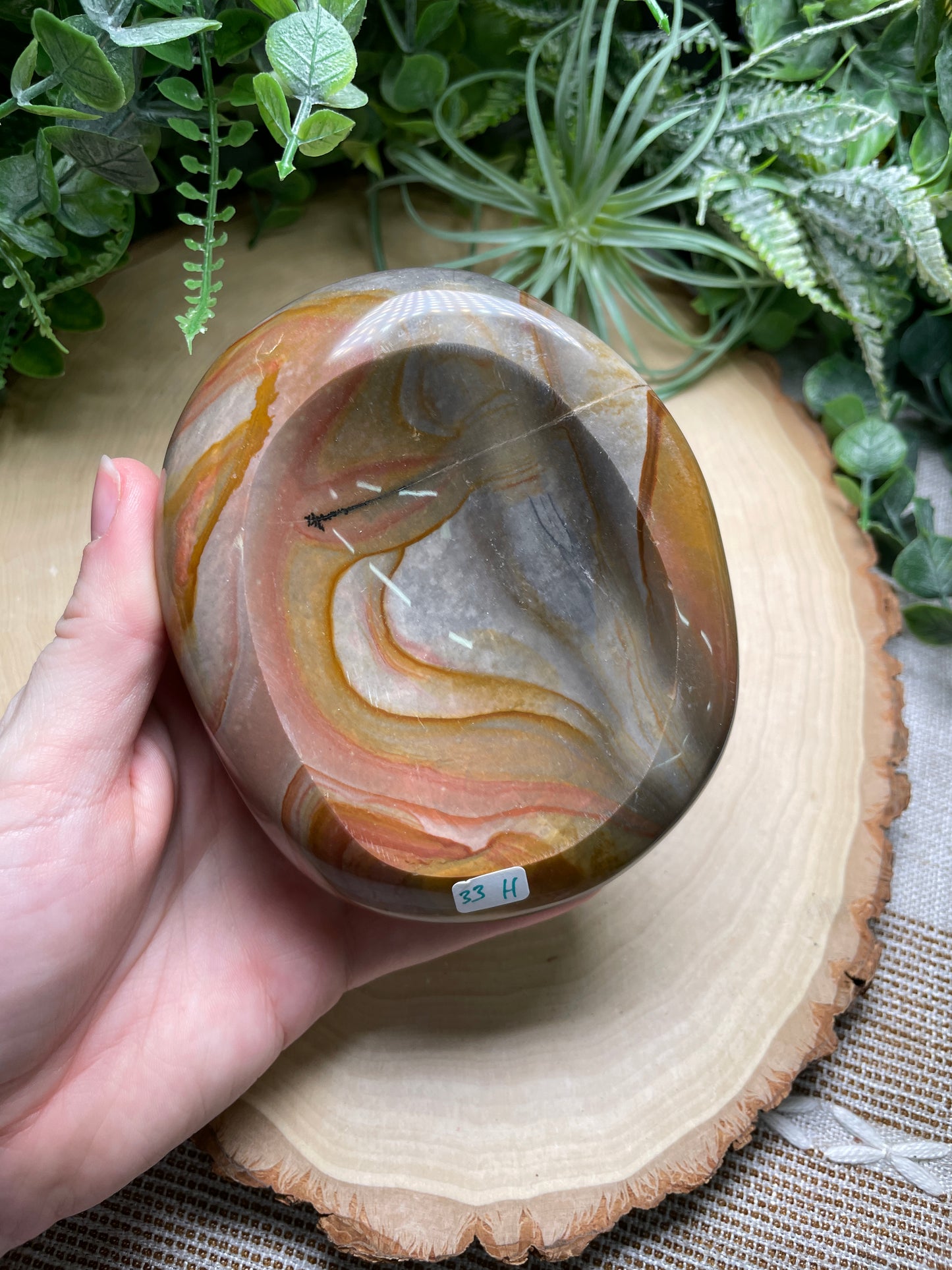 Polychrome Jasper Bowl