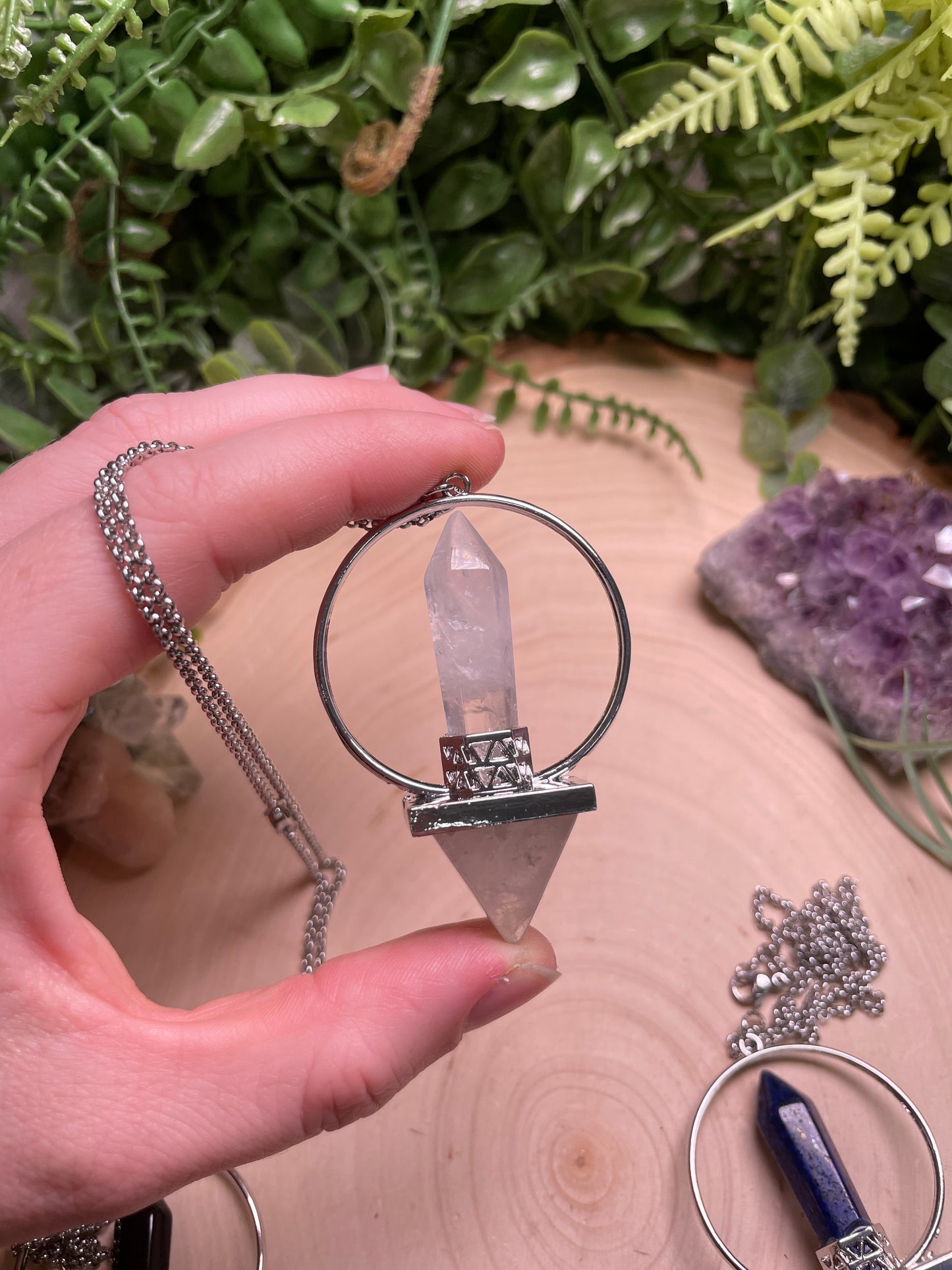 Crystal Pendulum Necklace