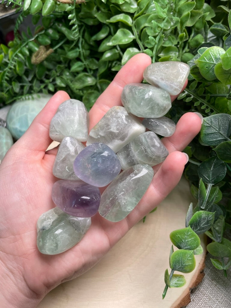 Fluorite Tumble