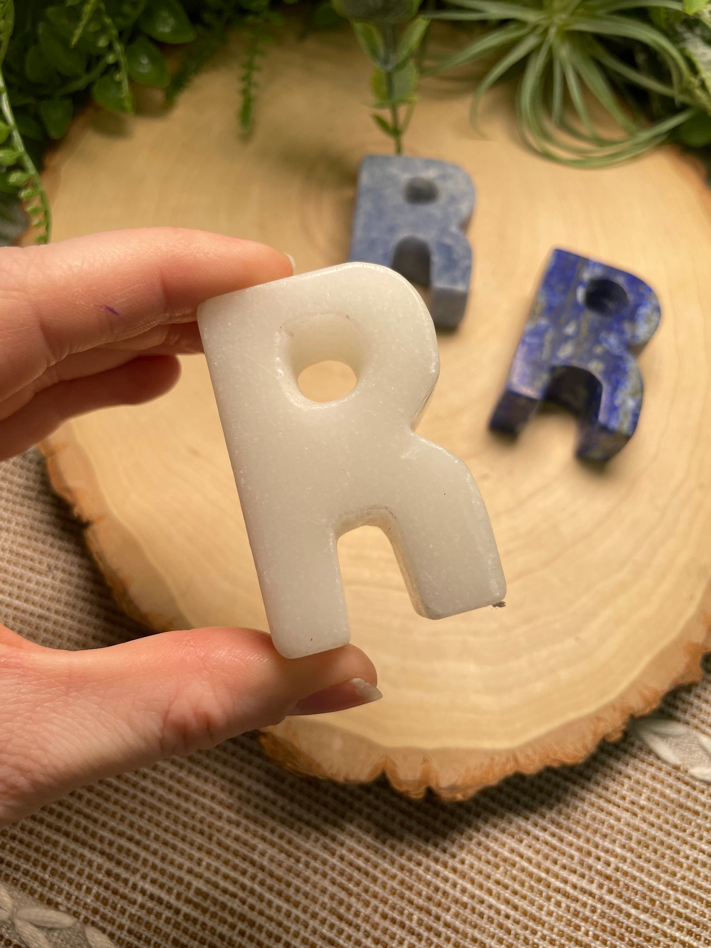 Crystal Letter "R"