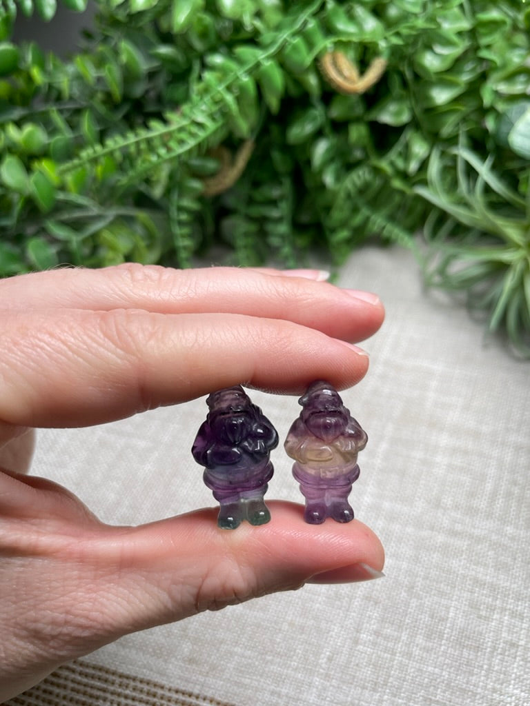 Fluorite Mini Santa