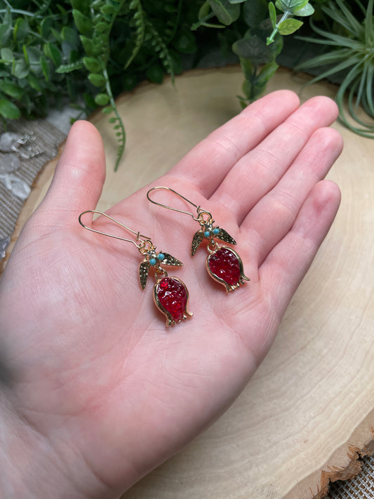 Rose Dangle Earrings