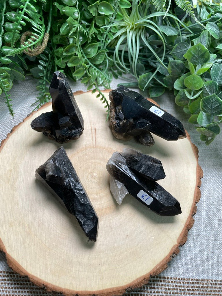 Smoky Quartz Cluster