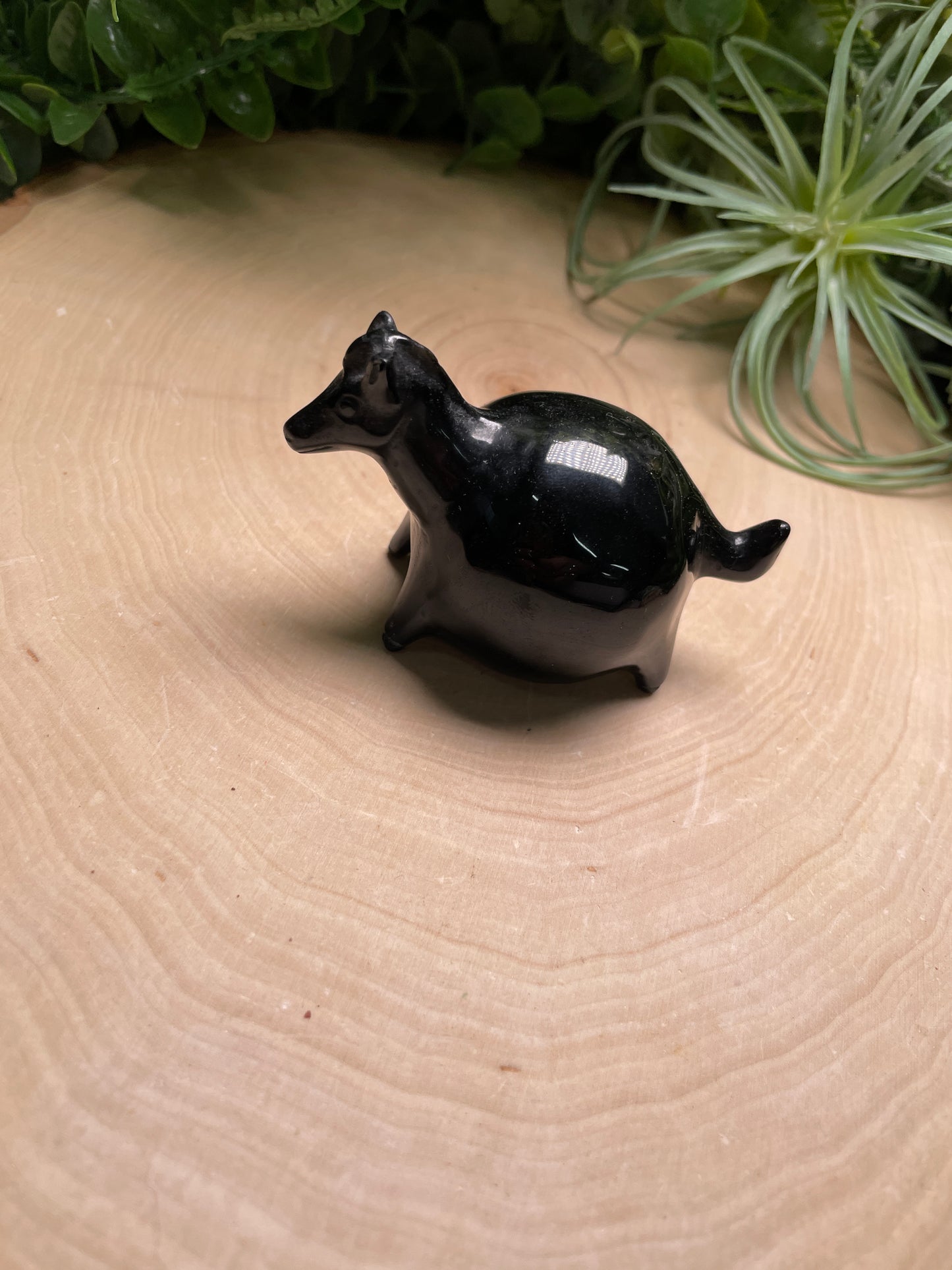 Obsidian Chubby Horse