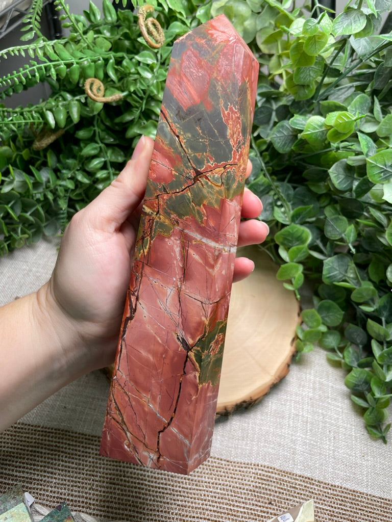 XL Mookaite Jasper Tower