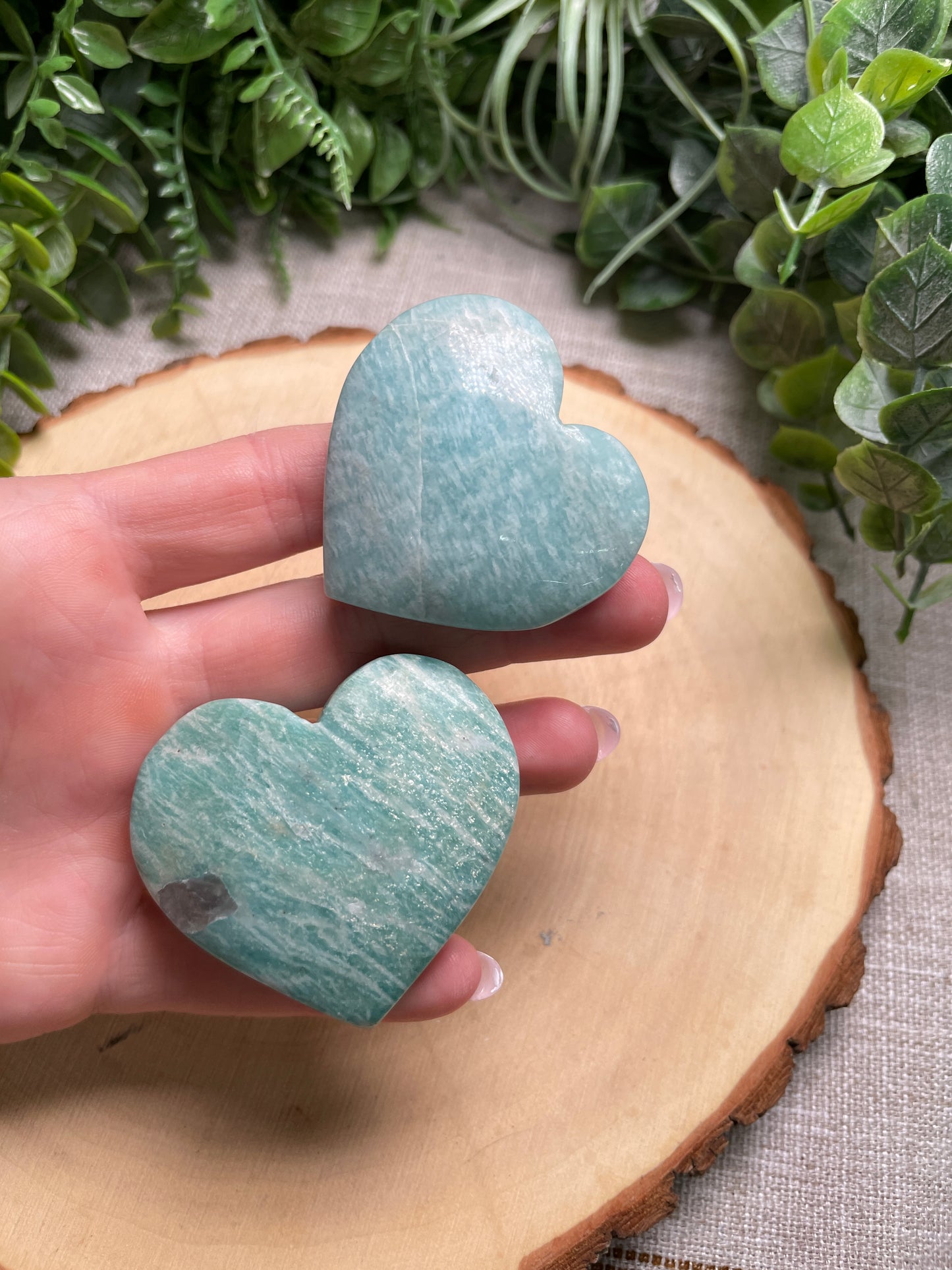 Amazonite Heart