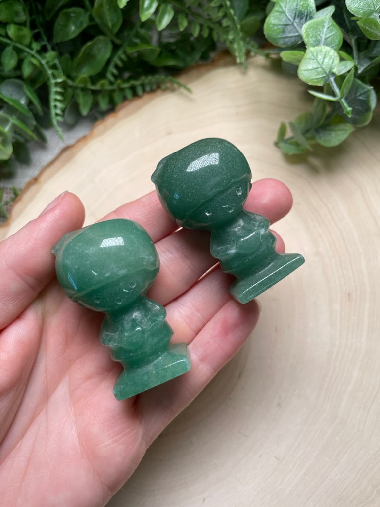 Green Aventurine Twin Stars from Hello Kitty