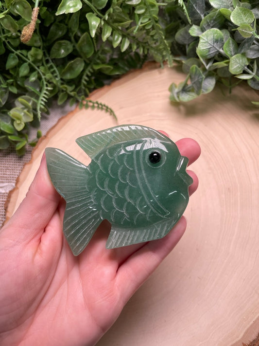 Green Aventurine Fish