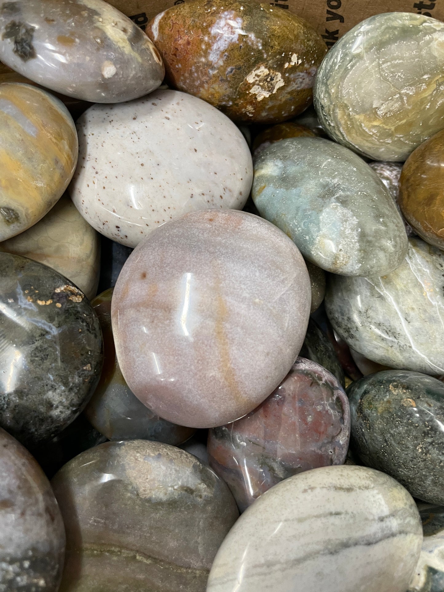 Ocean Jasper Palm Stone