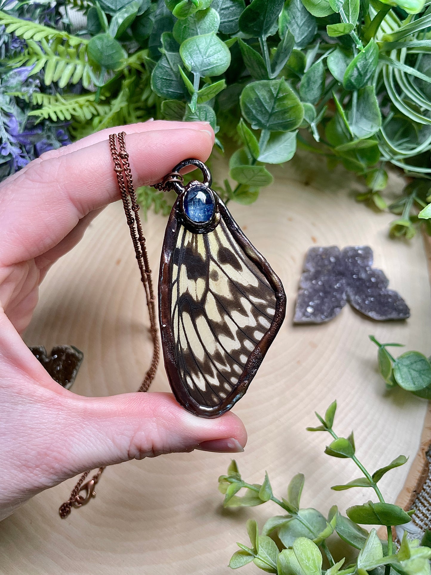 Nimbus- Butterfly Wing Necklace